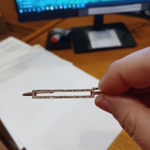 Rose gold cuff bracelet